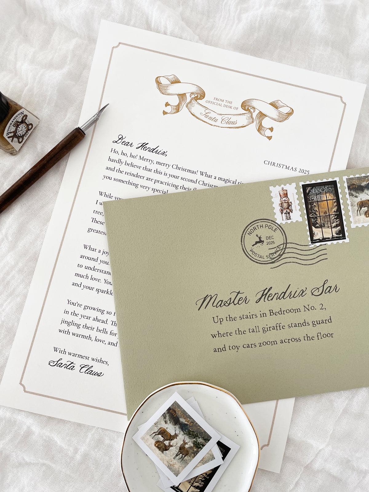 Santa Letter Christmas Bundle - Vorfreude Stationery