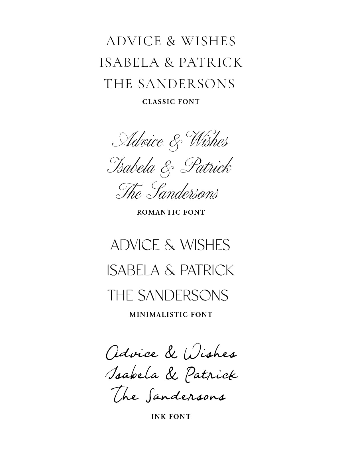 Bow Bride To Be Advice & Wishes Cards - Vorfreude Stationery