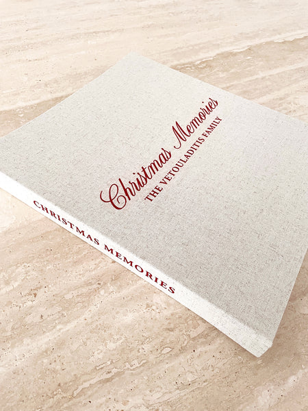 Christmas Memories Family Photo Album