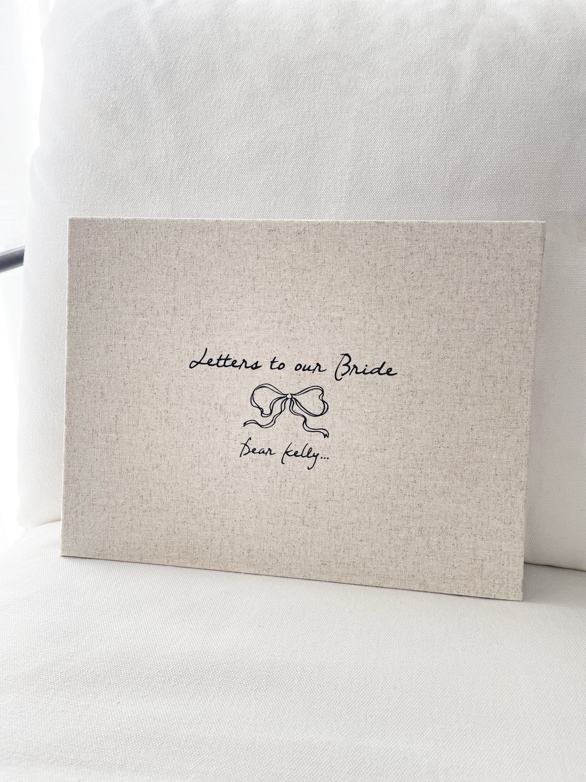 *PRE-ORDER MID NOV* Letters to the Bride Book - Little Things Linen - Vorfreude Stationery