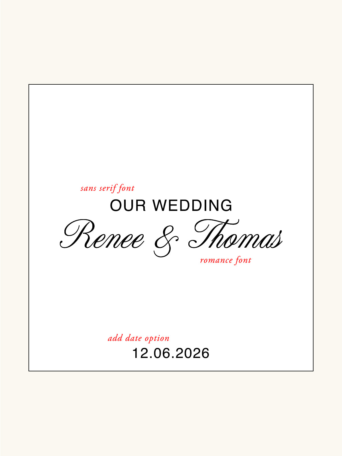 Wedding Photo Album - Romance