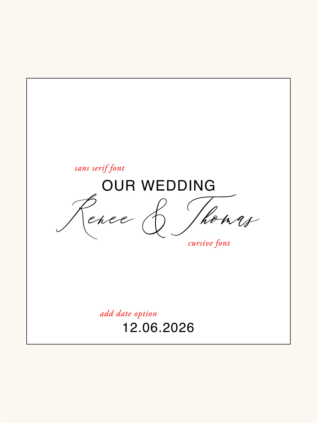 Linen Wedding Photo Album - Polaroid & Instax