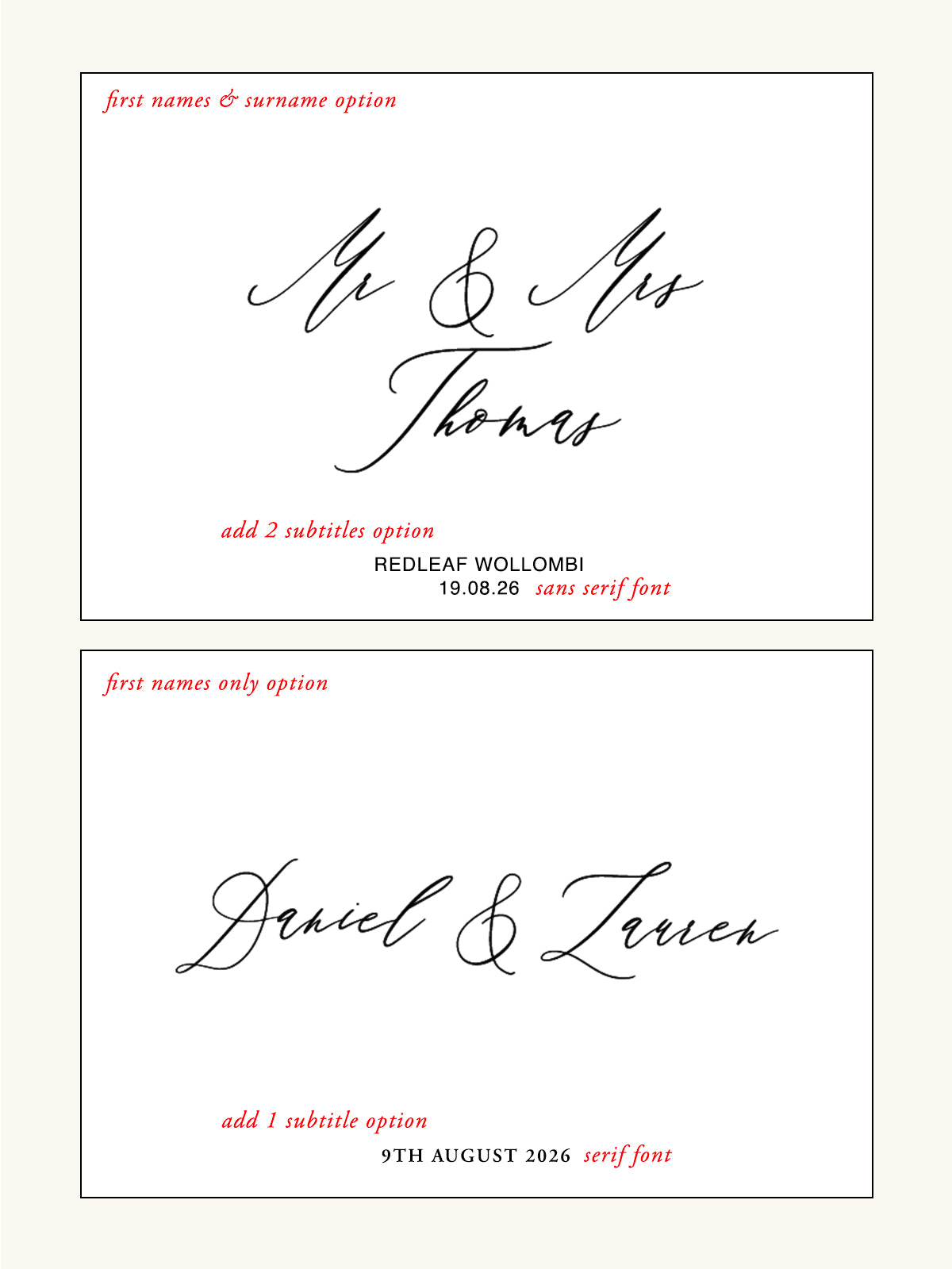 *PRE-ORDER MID NOV* Wedding Guest Book - Signature Linen