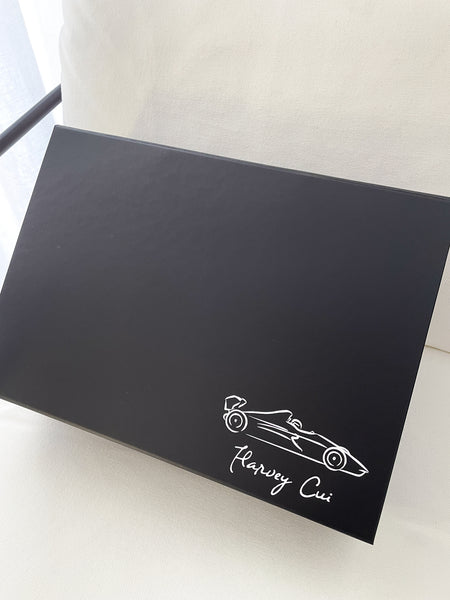 Baby Shower Gift Box - Little Things (Black)