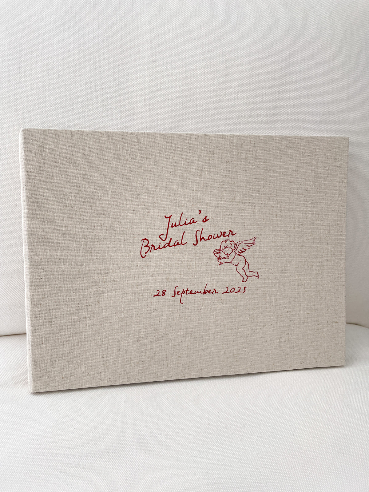 Letters to the Bride Book - Little Things Linen - Vorfreude Stationery