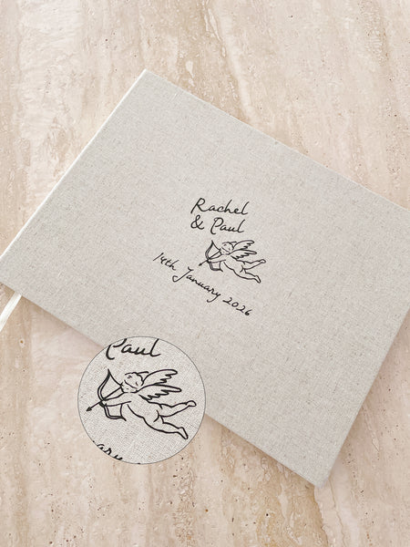 *PRE-ORDER MID NOV* Wedding Guest Book - Little Things Linen