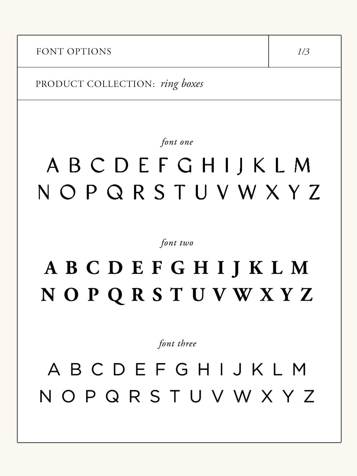 Ceremony Ring Box His & Her Set - Vorfreude Stationery