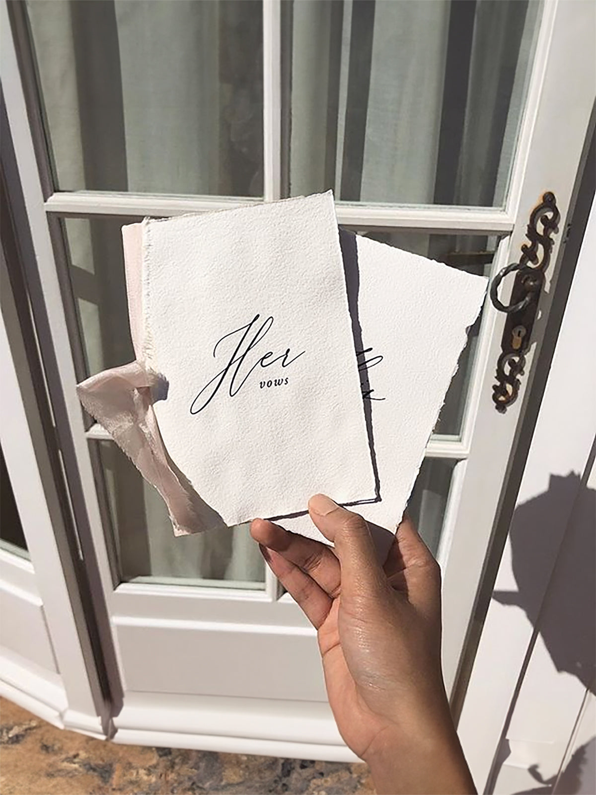 Wedding Vows Books - Signature Set - Vorfreude Stationery