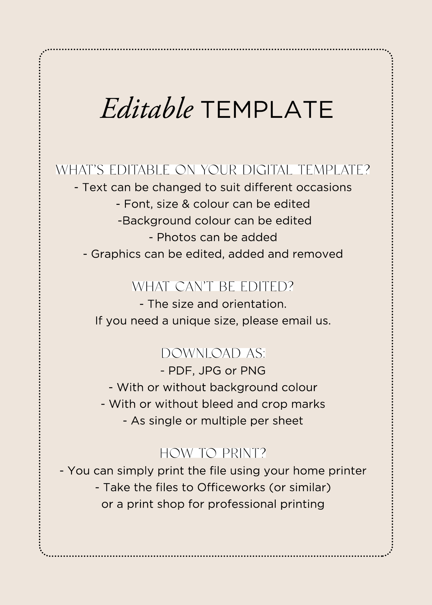 Hens Invitation Editable Template - Smitten - Vorfreude Stationery