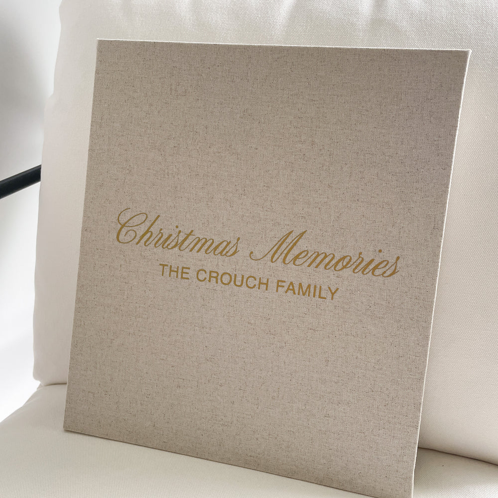 Christmas Memories Family Photo Album