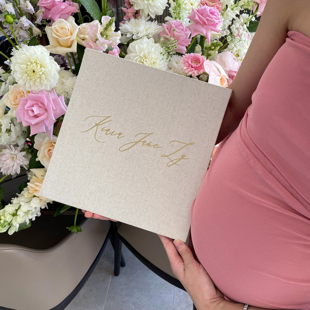 
                      
                        *PRE-ORDER arriving end May* Linen Baby Photo Album
                      
                    