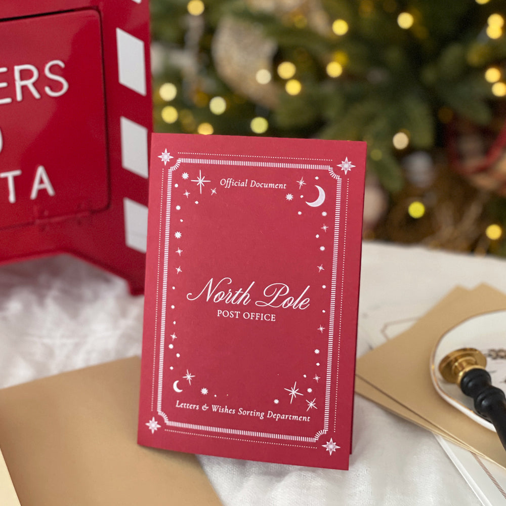 Personalised North Pole Post Office Receipt