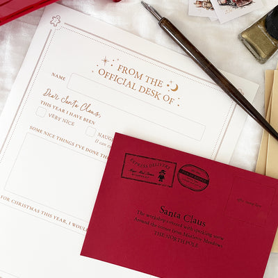 Santa Letter Christmas Bundle - Vorfreude Stationery