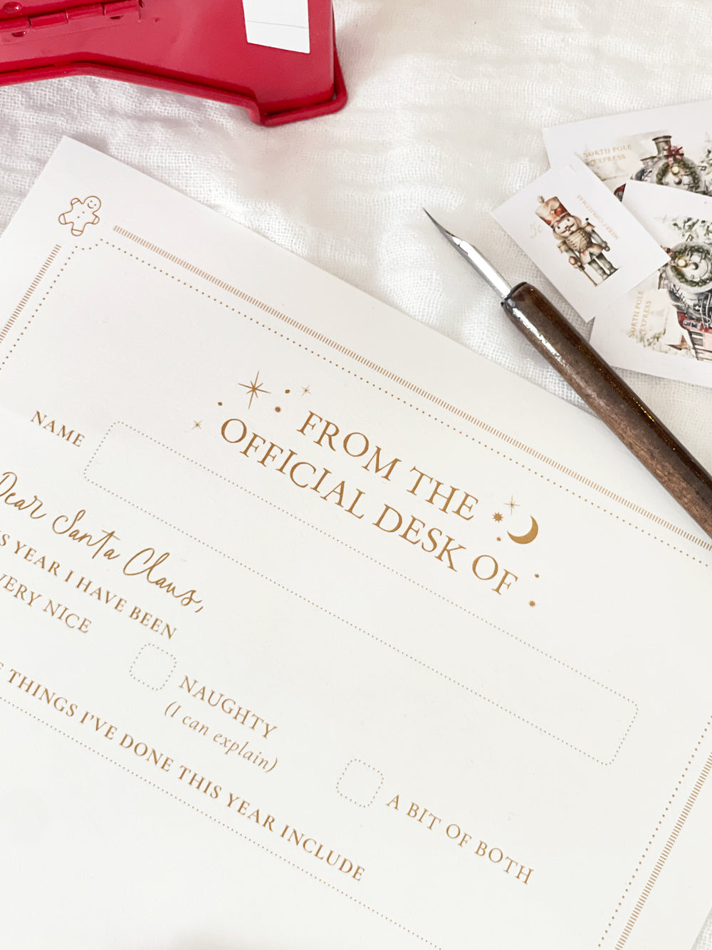 Santa Letter Christmas Bundle - Vorfreude Stationery