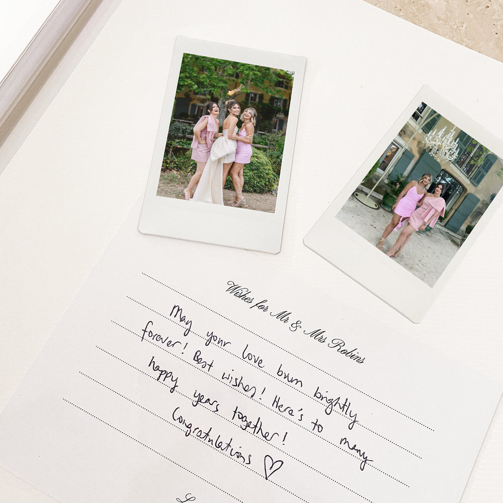 Wedding Photo Album - Romance - Vorfreude Stationery