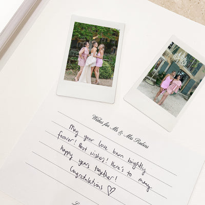 Wedding Advice & Wishes Cards for Photo Album - Vorfreude Stationery