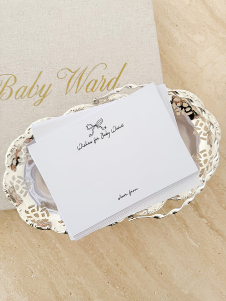 Baby Shower Advice & Wishes Cards for Photo Album