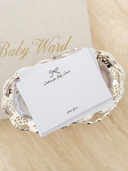 Baby Shower Advice & Wishes Cards for Photo Album