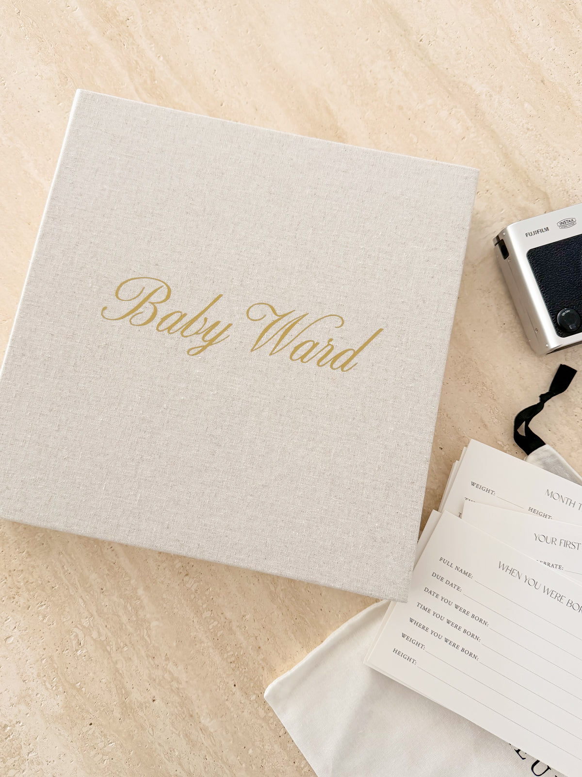 Baby Shower Photo Album | Personalised Baby Memory Book