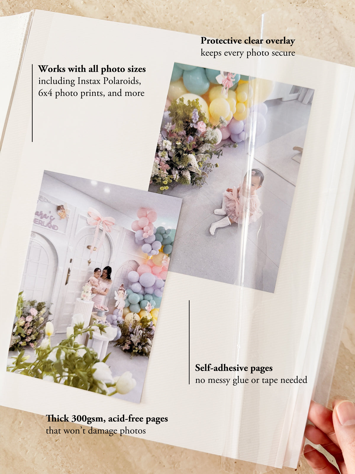 Baby Book Photo Album - Little Things