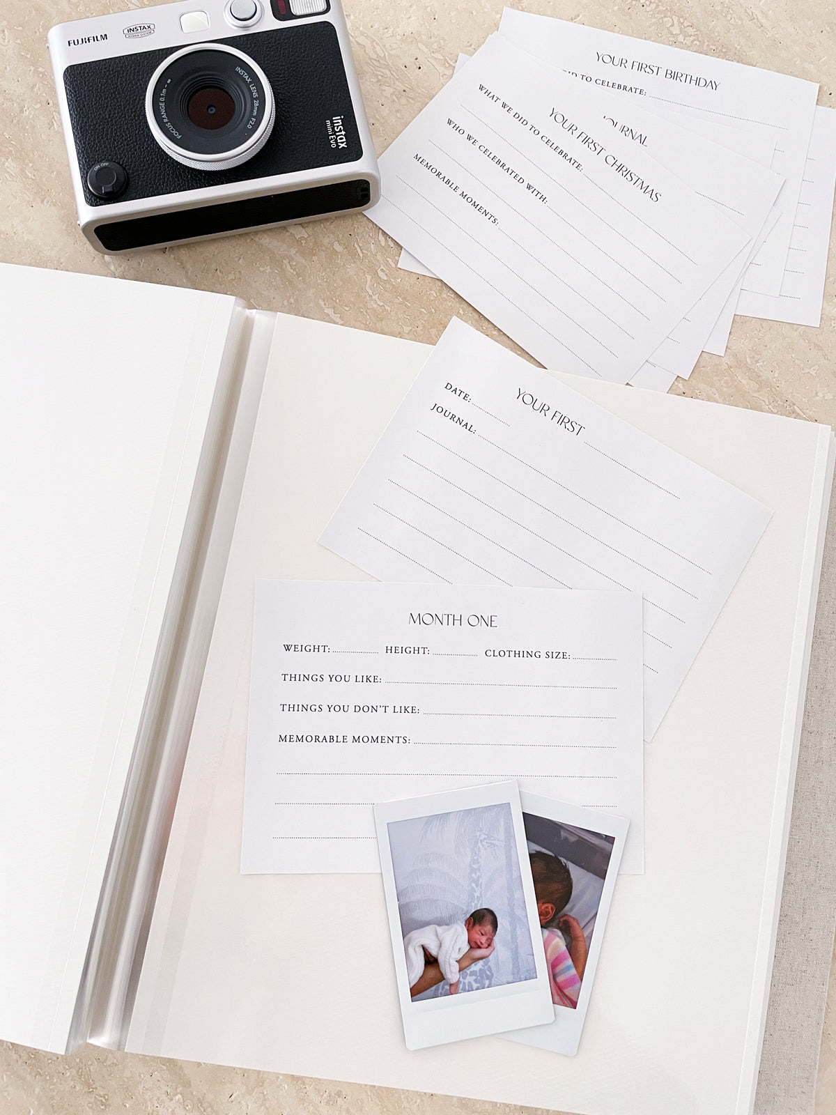 Baby Book Album Kit - Vorfreude Stationery