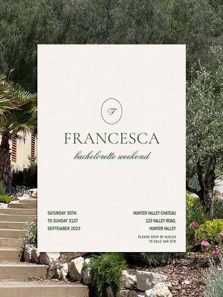 Hens Party Invite Editable Canva Template | Brasserie