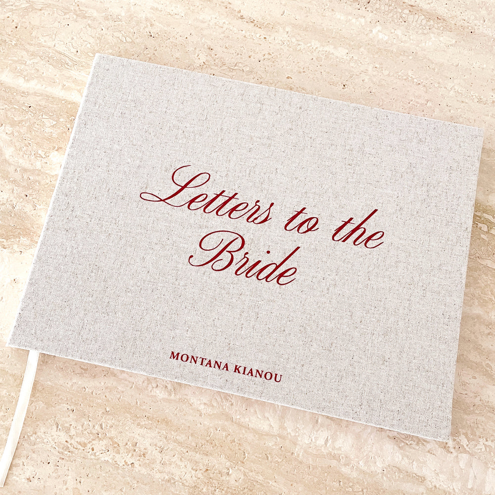 Letters to the Bride Book - Romance Linen