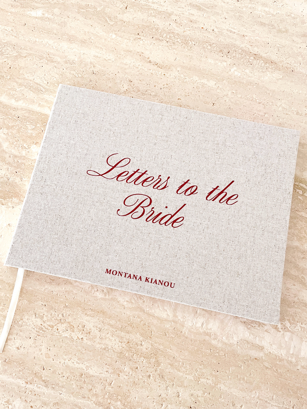 Letters to the Bride Book - Romance Linen