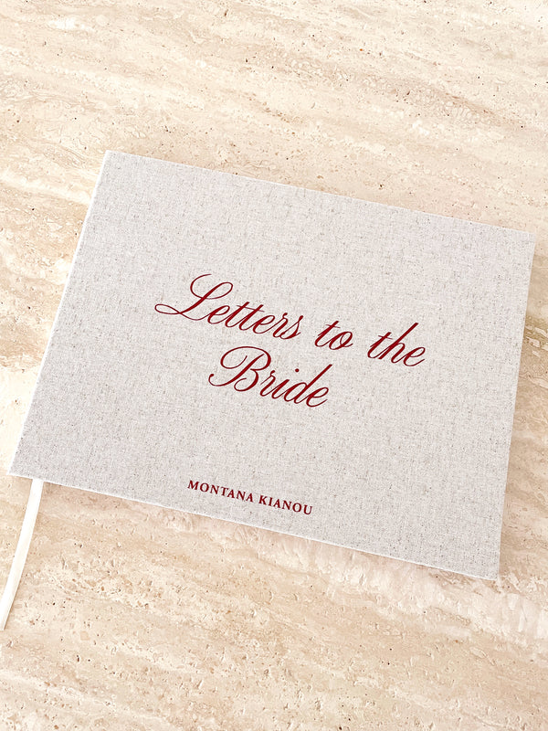Letters to the Bride Book - Romance - Vorfreude Stationery