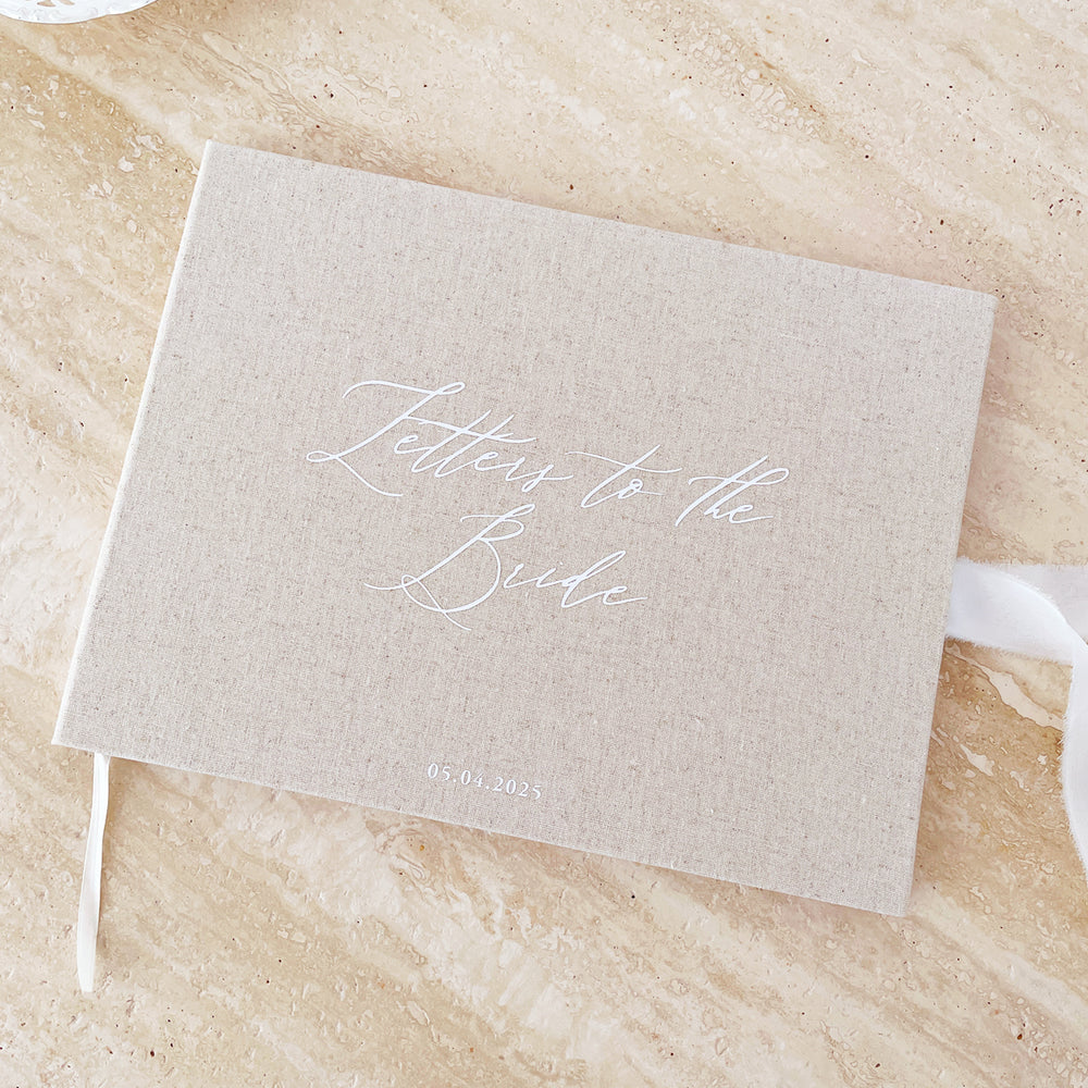 Letters to the Bride Hens Guest Book