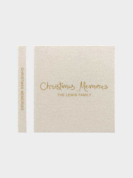 Personalised Christmas Photo Album | Self-Adhesive, Polaroid & Instax