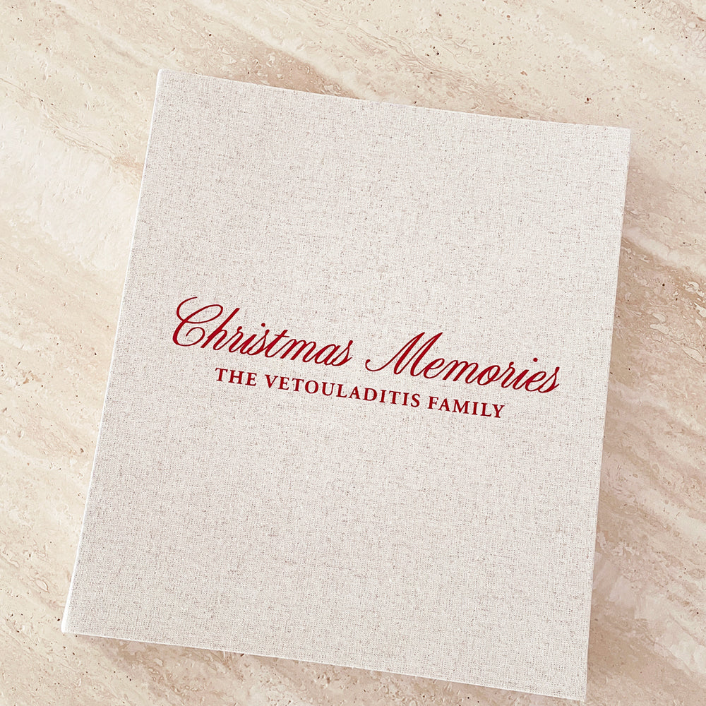 Christmas Memories Family Photo Album