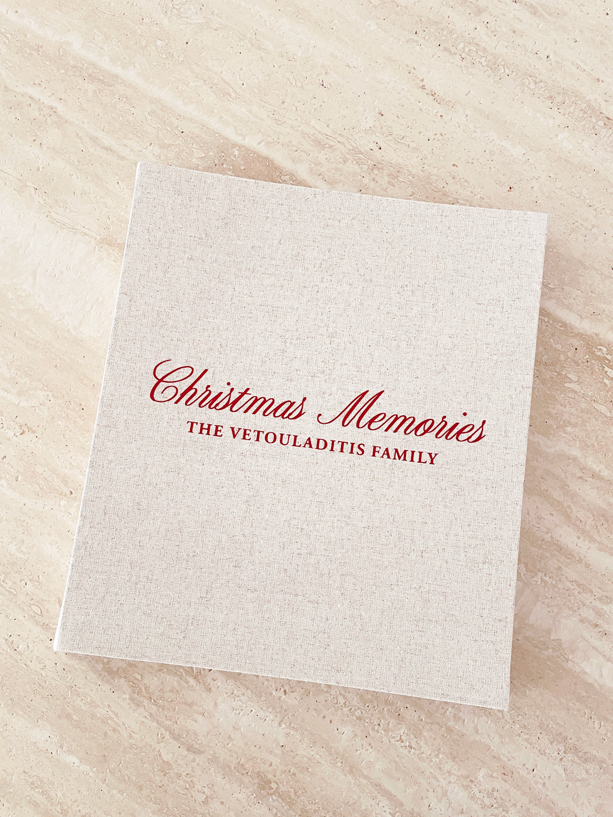 Christmas Memories Family Photo Album