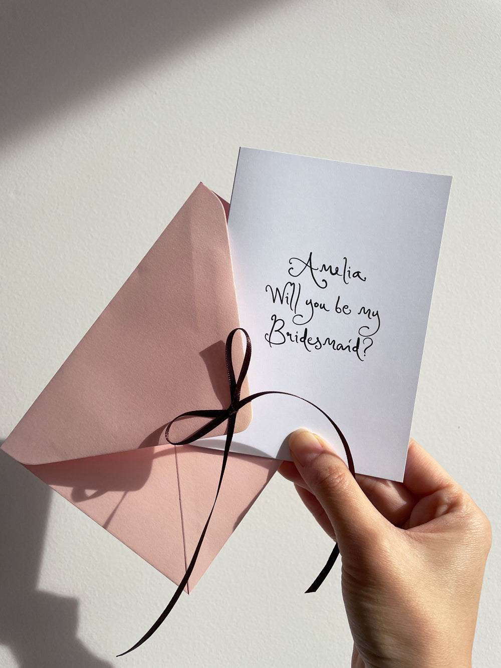 Bridesmaid Proposal Card Personalised
