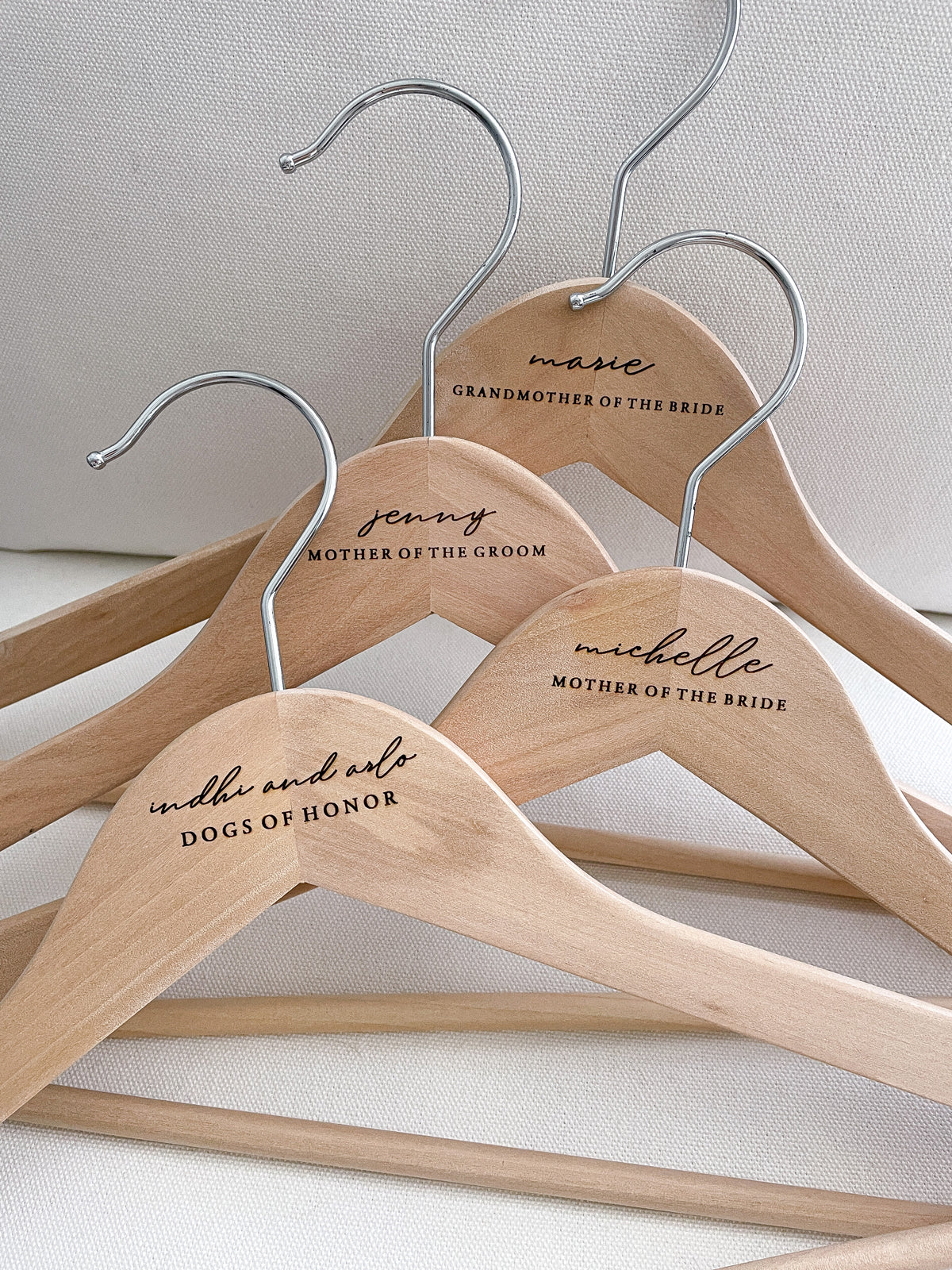 Engraved Wedding Dress & Suit Hanger | Australia | Vorfreude Stationery Engraved Wedding Dress & Suit Hanger | Australia | Vorfreude Stationery