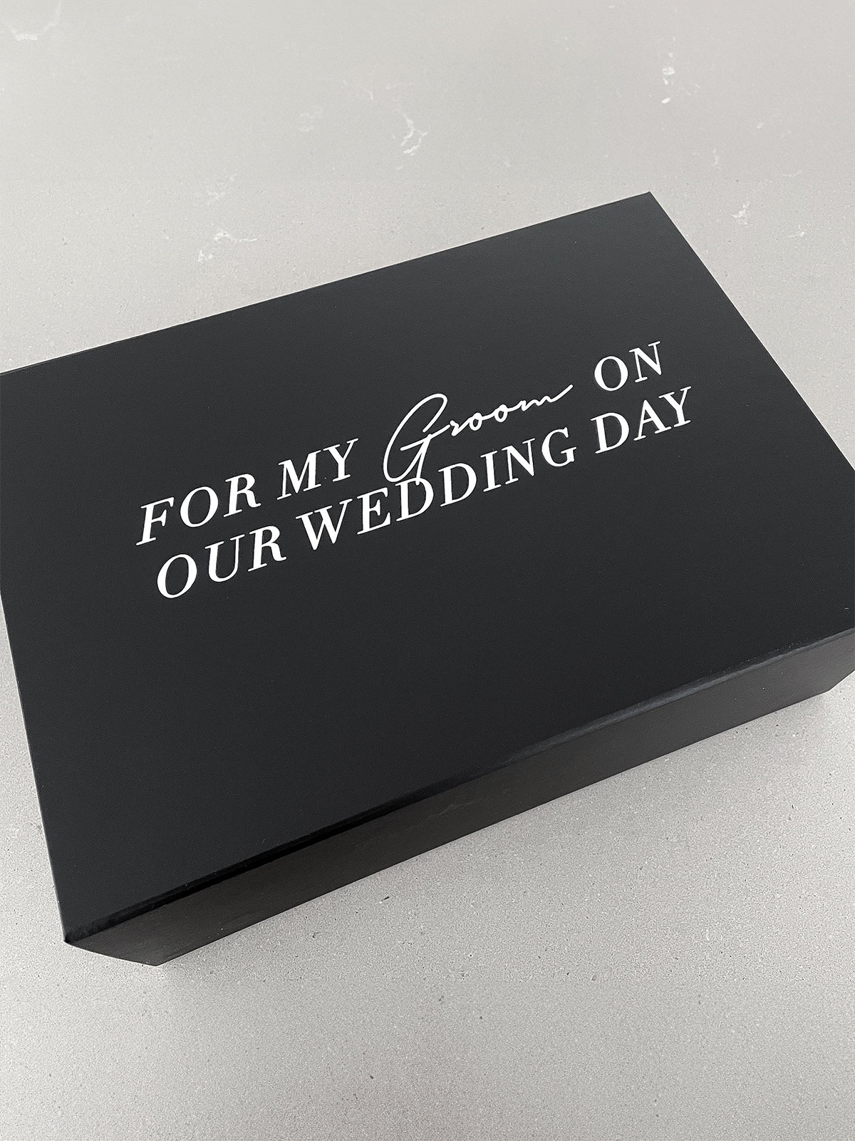 For My Groom Wedding Gift Box - Vorfreude Stationery
