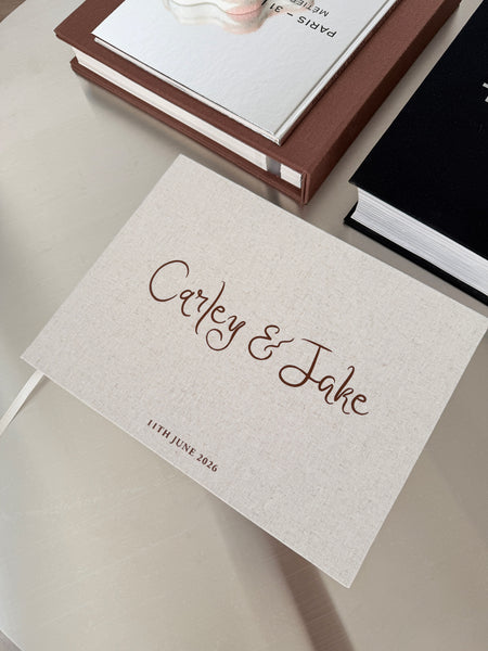 Wedding Guest Book - Darling
