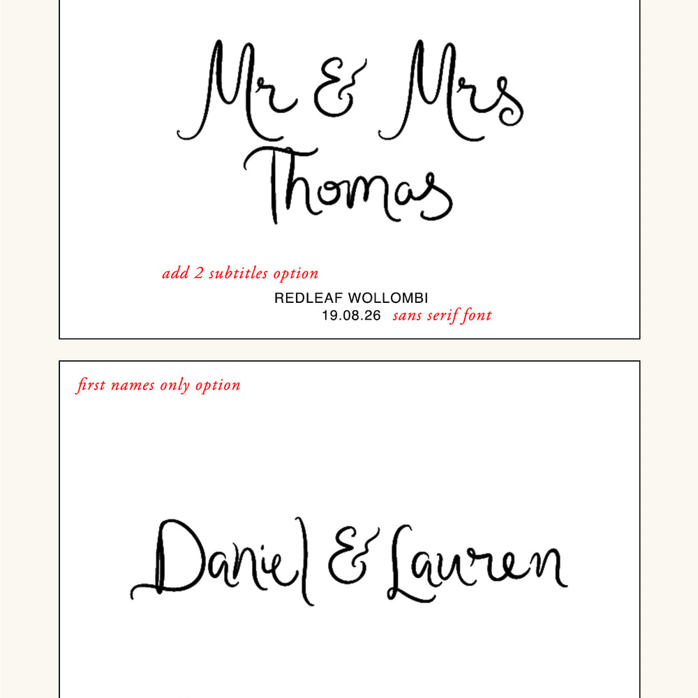 
                      
                        *PRE-ORDER MID NOV* Wedding Guest Book - Darling Linen
                      
                    