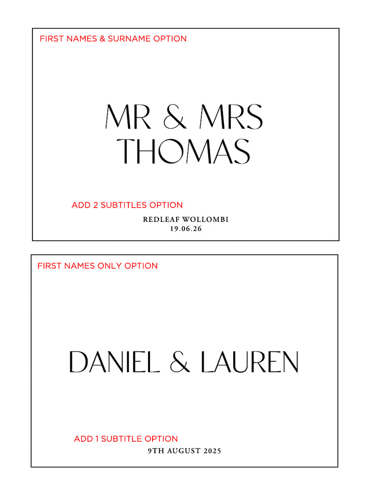 
                      
                        Minimalistic Linen Wedding Guest Book - Vorfreude Stationery
                      
                    