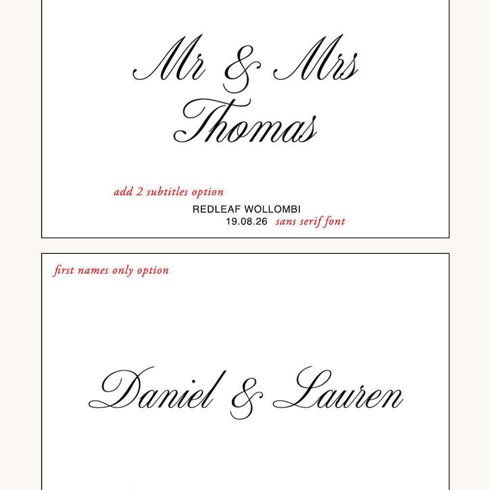 
                      
                        *PRE-ORDER MID NOV* Wedding Guest Book - Romance Linen
                      
                    