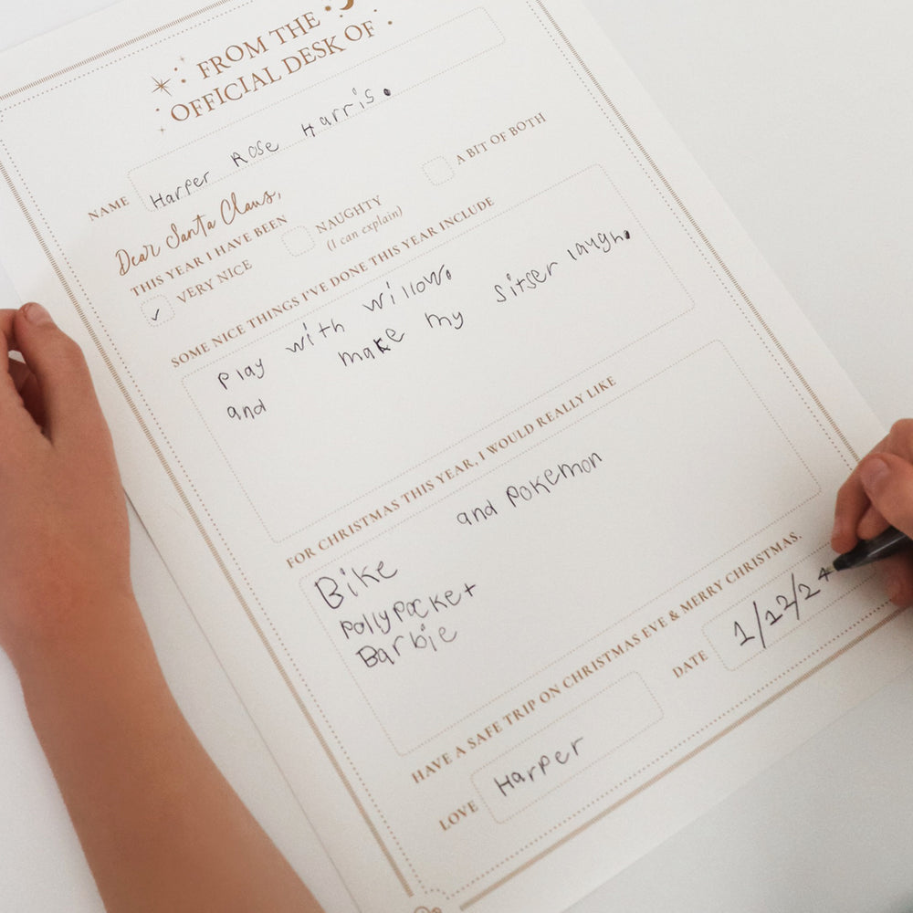 
                      
                        Letter to Santa Kit - Vorfreude Stationery
                      
                    