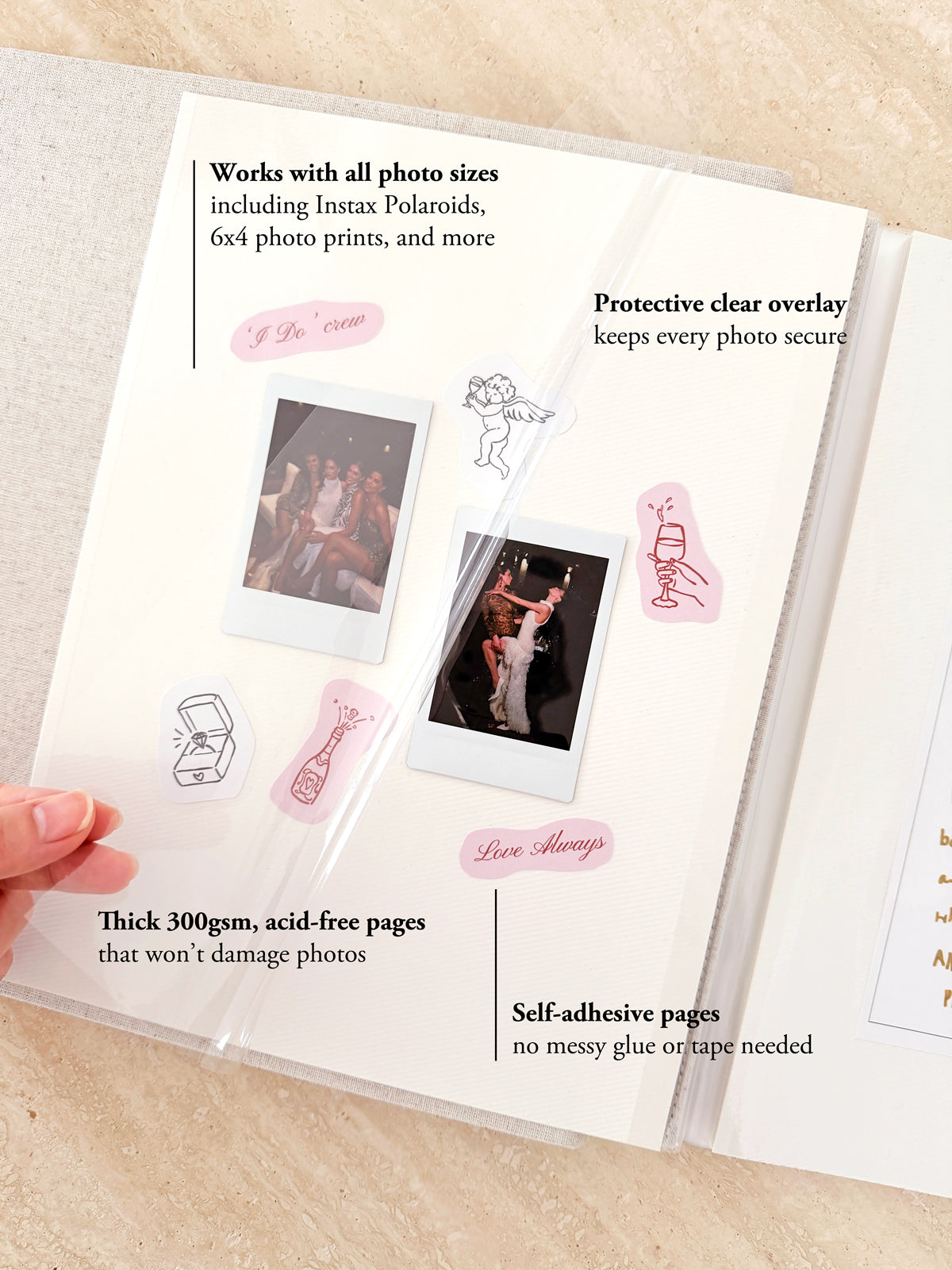 Letters to the Bride Book Photo Album - Vorfreude Stationery