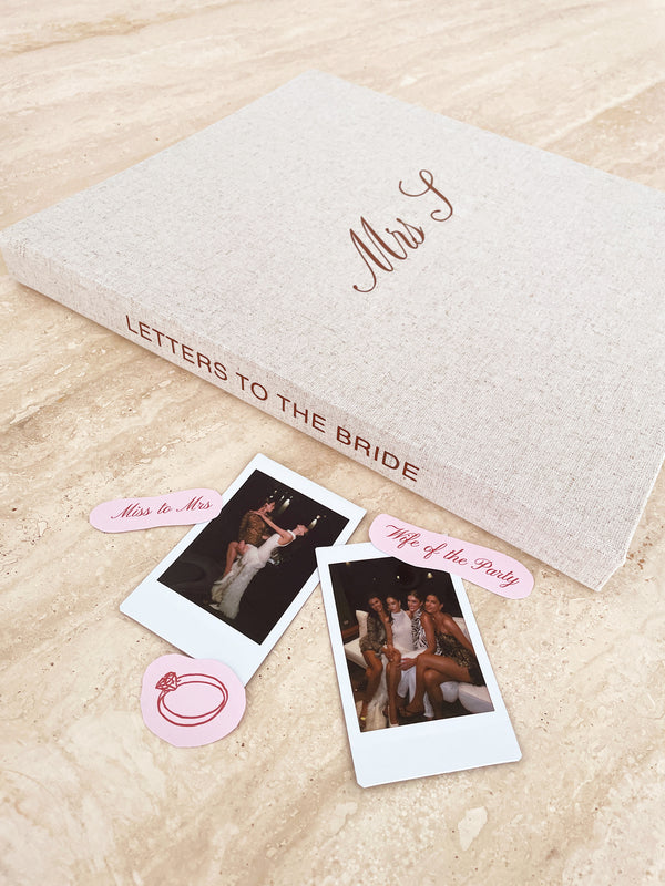 *PRE-ORDER Mid Feb* Letters to the Bride Book Photo Album - Vorfreude Stationery