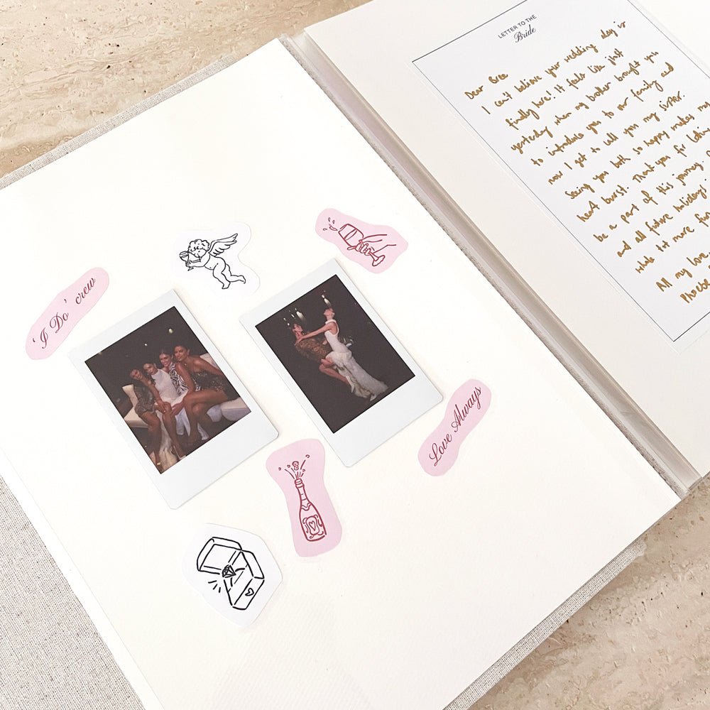 Letters to the Bride Book Photo Album