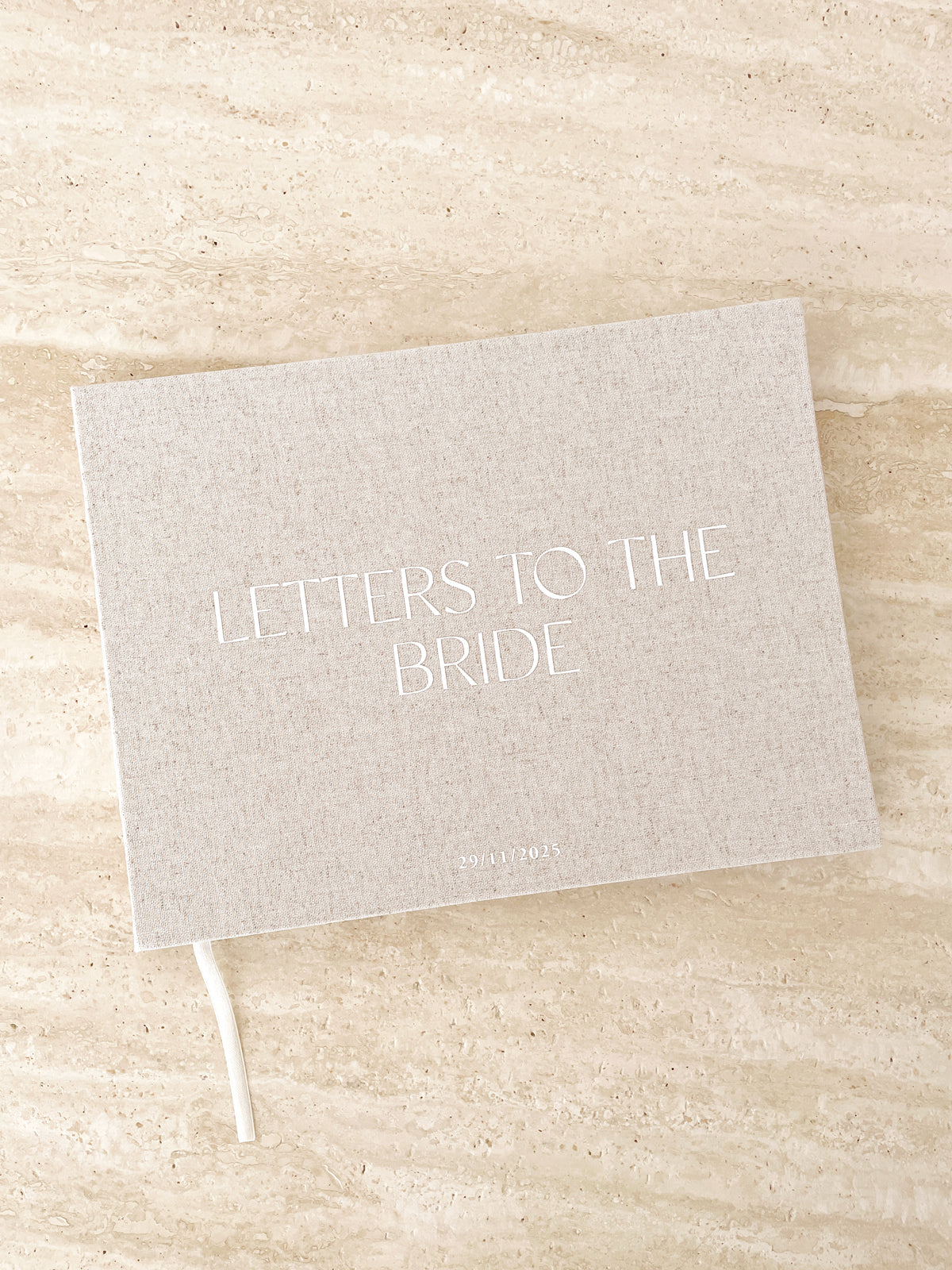 *PRE-ORDER MID NOV* Letters to the Bride Book - Minimalistic Linen