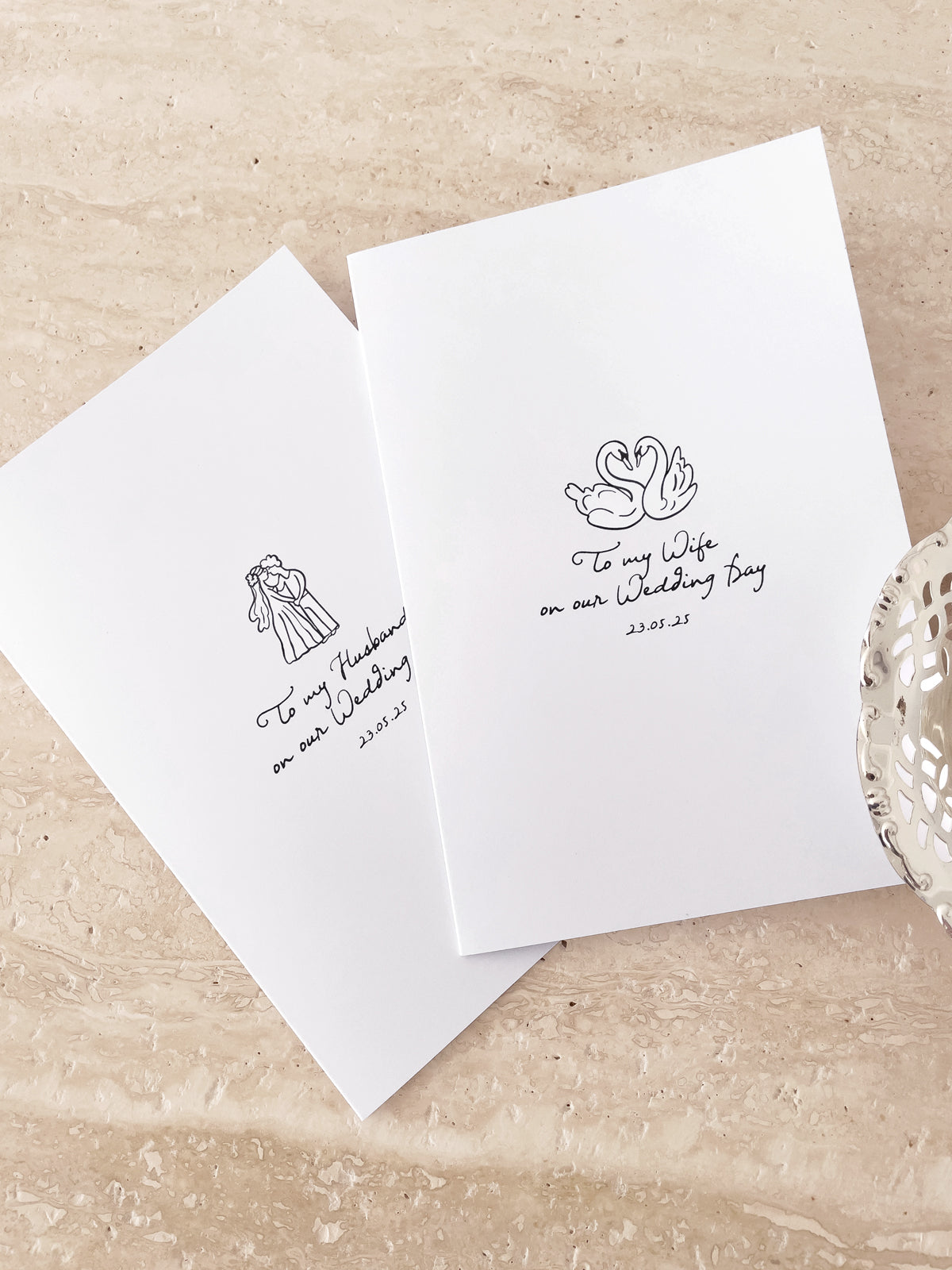 Little Things Hand Drawn Wedding Day Card Bundle