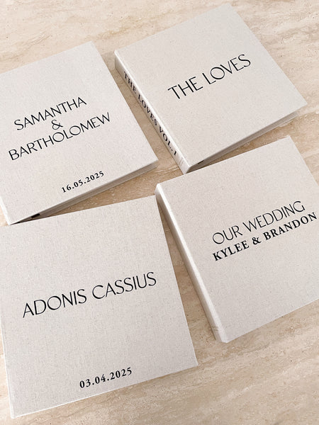 Wedding Photo Album - Minimalistic