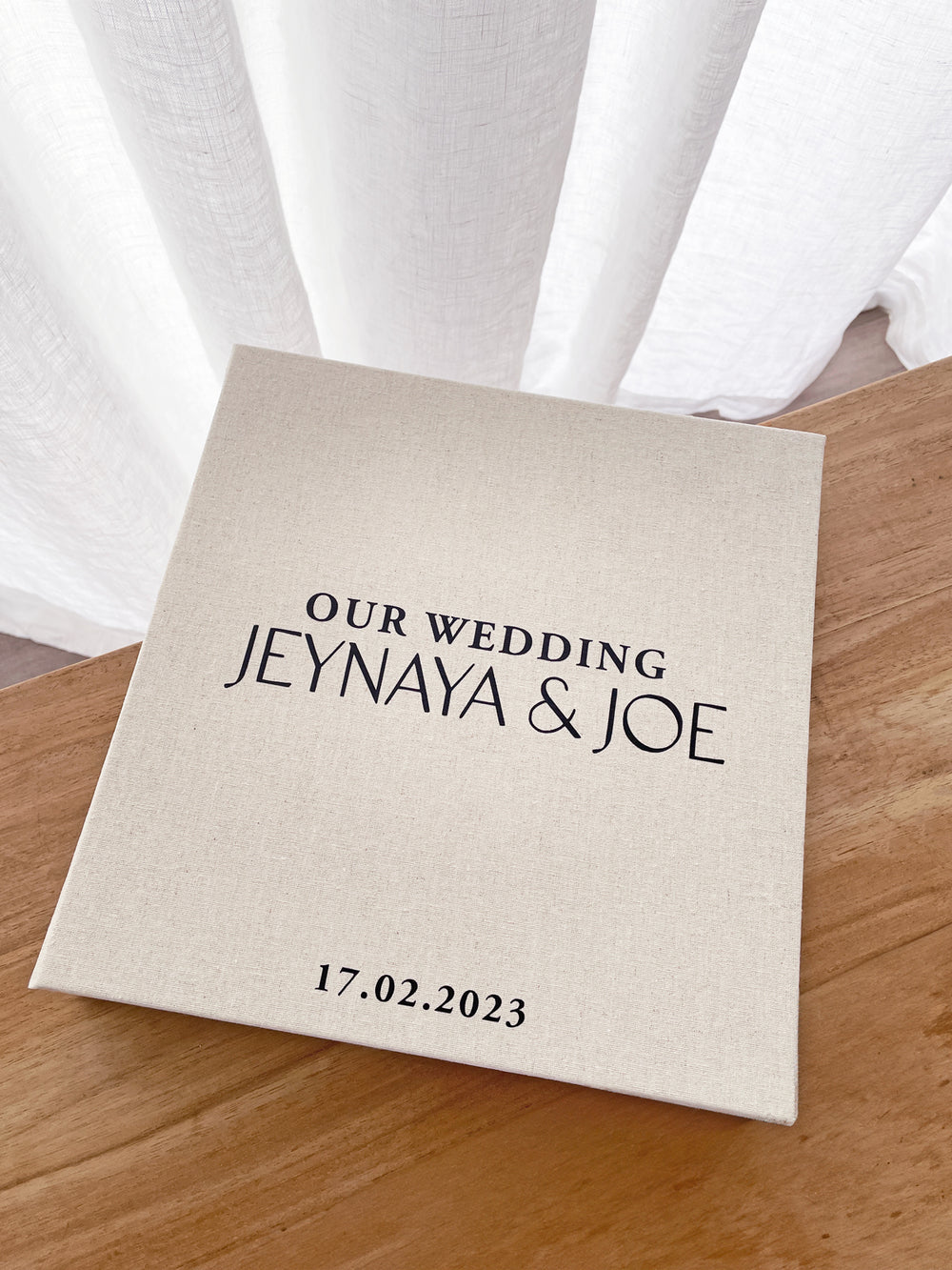 *PRE-ORDER arriving end May* Linen Photo Album - Minimalistic