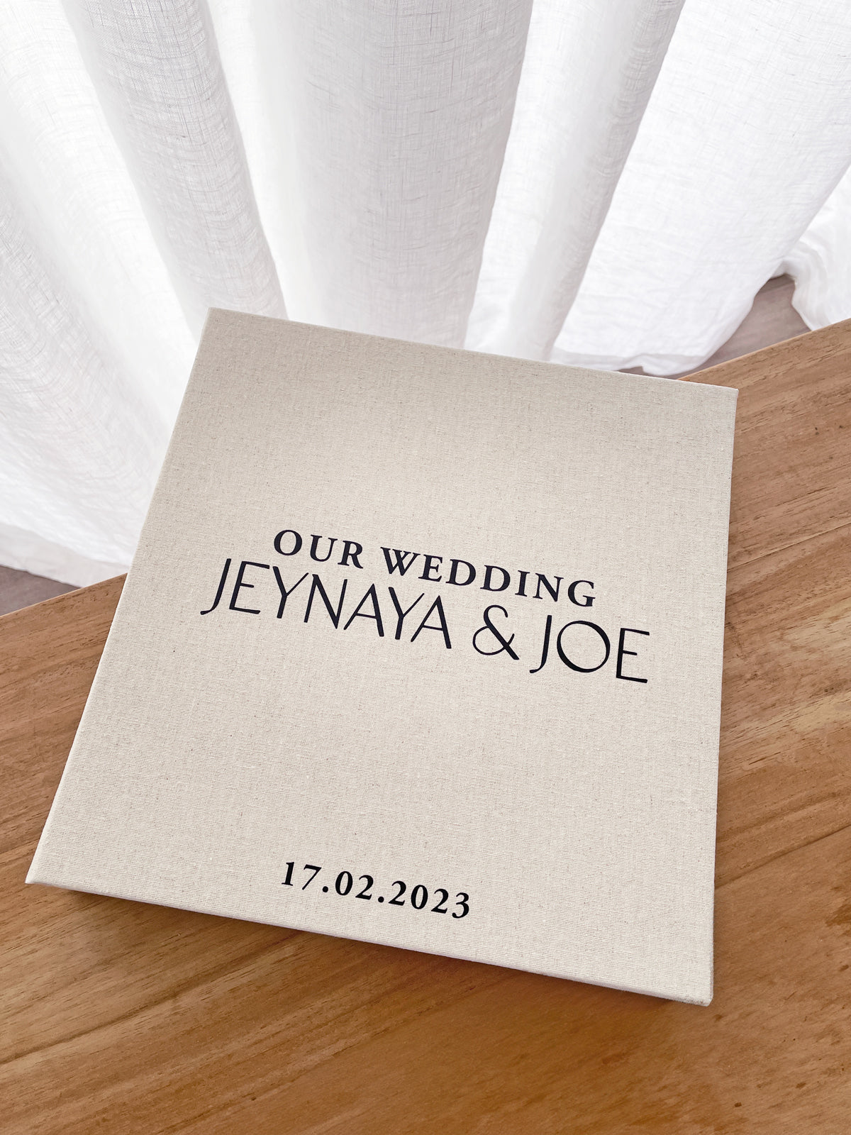*PRE-ORDER arriving end May* Linen Photo Album - Minimalistic
