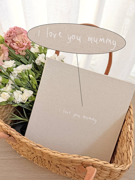 Personalised Mother's Day Photo Album in Your Child's Handwriting